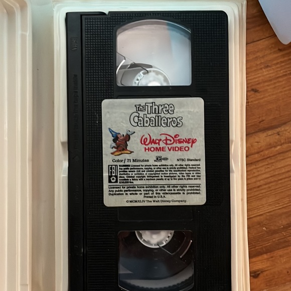 The Three Caballeros VHS movie. - Picture 3 of 3